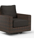 Montecito Sunbrella Swivel Outdoor Rocker - LOOMLAN - Sunset West - Outdoor Accent Chairs