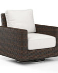 Montecito Sunbrella Swivel Outdoor Rocker - LOOMLAN - Sunset West - Outdoor Accent Chairs