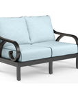 Monterey Sunbrella Outdoor Loveseat - LOOMLAN - Sunset West - Outdoor Sofas & Loveseats