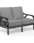 Monterey Sunbrella Outdoor Loveseat - LOOMLAN - Sunset West - Outdoor Sofas & Loveseats