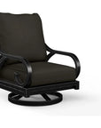 Monterey Sunbrella Swivel Outdoor Rocker - LOOMLAN - Sunset West - Outdoor Accent Chairs
