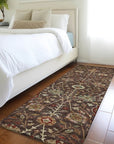 LOOMLAN Rugs Muse Brown Washable Indoor-Outdoor Rug