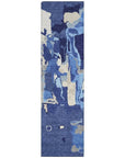 LOOMLAN Rugs Mysa Blue Washable Indoor-Outdoor Rug