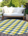 LOOMLAN Rugs Nahlia Gold Washable Indoor-Outdoor Rug