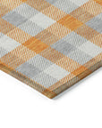 LOOMLAN Rugs Nahlia Orange Washable Indoor-Outdoor Rug