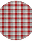 LOOMLAN Rugs Nahlia Red Washable Indoor-Outdoor Rug