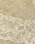 LOOMLAN Rugs Naraxa Ivory Washable Indoor-Outdoor Rug