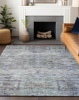 LOOMLAN Rugs Naya Brown Washable Indoor-Outdoor Rug