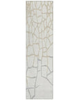 LOOMLAN Rugs Nazira Ivory Washable Indoor-Outdoor Rug