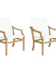 Castelle Nicoya Sling Dining Chair Outdoor Living By Castelle