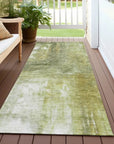 LOOMLAN Rugs Nocturne Green Washable Indoor-Outdoor Rug