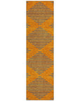 LOOMLAN Rugs Norelia Orange Washable Indoor-Outdoor Rug