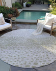 LOOMLAN Rugs Nuvane Taupe Washable Indoor-Outdoor Rug