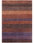 LOOMLAN Rugs Nuvata Orange Washable Indoor-Outdoor Rug