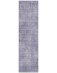 LOOMLAN Rugs Orlena Purple Washable Indoor-Outdoor Rug