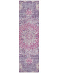 Ornella Purple Washable Indoor - Outdoor Rug - LOOMLAN - LOOMLAN Rugs - Outdoor Rugs