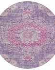 Ornella Purple Washable Indoor - Outdoor Rug - LOOMLAN - LOOMLAN Rugs - Outdoor Rugs