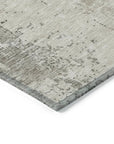Pliora Ivory Washable Indoor - Outdoor Rug - LOOMLAN - LOOMLAN Rugs - Outdoor Rugs