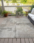 Pliora Ivory Washable Indoor - Outdoor Rug - LOOMLAN - LOOMLAN Rugs - Outdoor Rugs
