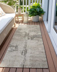 Pliora Ivory Washable Indoor - Outdoor Rug - LOOMLAN - LOOMLAN Rugs - Outdoor Rugs