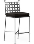 Provence Sunbrella Outdoor Bar Stool - LOOMLAN - Sunset West - Outdoor Bar Stools