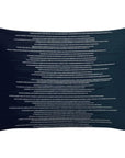 Realm Midnight Double Side Outdoor Pillow - LOOMLAN - Earnest Collection - Outdoor Pillows