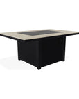 Rectangular Origins Propane or Natural Gas Fire Table - LOOMLAN - Telescope - Outdoor Fire Tables