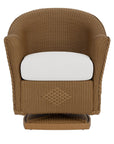 Lloyd Flanders Reflections Wicker Patio Swivel Rocker Dining Chair