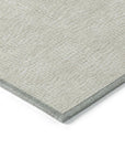LOOMLAN Rugs Riyala Beige Washable Indoor-Outdoor Rug