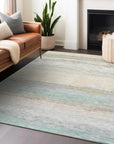 LOOMLAN Rugs Runa Ivory Washable Indoor-Outdoor Rug