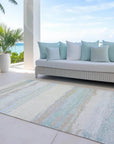 LOOMLAN Rugs Runa Ivory Washable Indoor-Outdoor Rug
