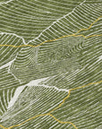 LOOMLAN Rugs Sahari Olive Washable Indoor-Outdoor Rug