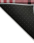 LOOMLAN Rugs Samira Red Washable Indoor-Outdoor Rug