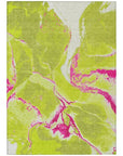 LOOMLAN Rugs Selene Lime Washable Indoor-Outdoor Rug