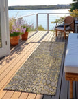 LOOMLAN Rugs Siena Gold Washable Indoor-Outdoor Rug