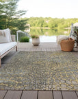 LOOMLAN Rugs Siena Gold Washable Indoor-Outdoor Rug