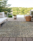 LOOMLAN Rugs Siena Ivory Washable Indoor-Outdoor Rug