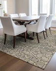 LOOMLAN Rugs Siena Ivory Washable Indoor-Outdoor Rug