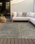 LOOMLAN Rugs Siena Ivory Washable Indoor-Outdoor Rug