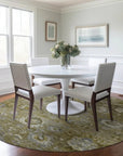 LOOMLAN Rugs Sofia Brown Washable Indoor-Outdoor Rug