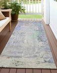 LOOMLAN Rugs Sofina Purple Washable Indoor-Outdoor Rug