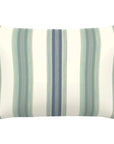 Soft Stripe Spa Handmade Outdoor Pillow - LOOMLAN - Earnest Collection - Outdoor Pillows