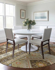 LOOMLAN Rugs Solara Brown Washable Indoor-Outdoor Rug