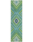 LOOMLAN Rugs Solene Lime Washable Indoor-Outdoor Rug