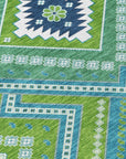 LOOMLAN Rugs Solene Lime Washable Indoor-Outdoor Rug