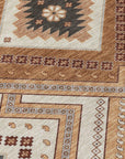 LOOMLAN Rugs Solene Orange Washable Indoor-Outdoor Rug