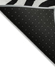 LOOMLAN Rugs Solstice Black Washable Indoor-Outdoor Rug