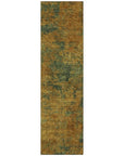 LOOMLAN Rugs Sonata Orange Washable Indoor-Outdoor Rug