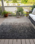 LOOMLAN Rugs Sorella Brown Washable Indoor-Outdoor Rug