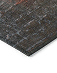 LOOMLAN Rugs Sorella Orange Washable Indoor-Outdoor Rug